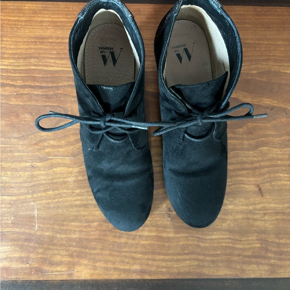 Anthropologie/Vanessa Wu Suede and Metal Booties Size 7 - Picture 6 of 6